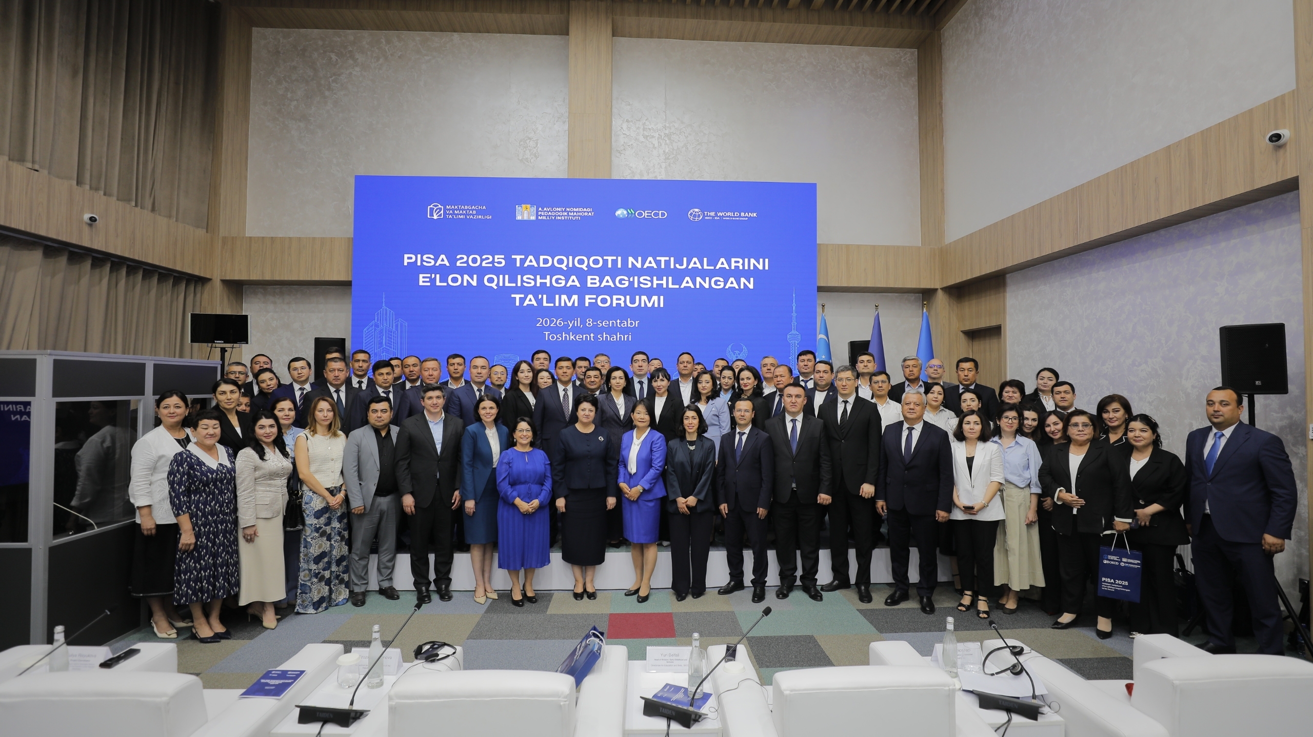 #Forum  ⏰ PISA 2025: O‘zbekistonlik o‘quvchilar 82 ballga yaxshilandi