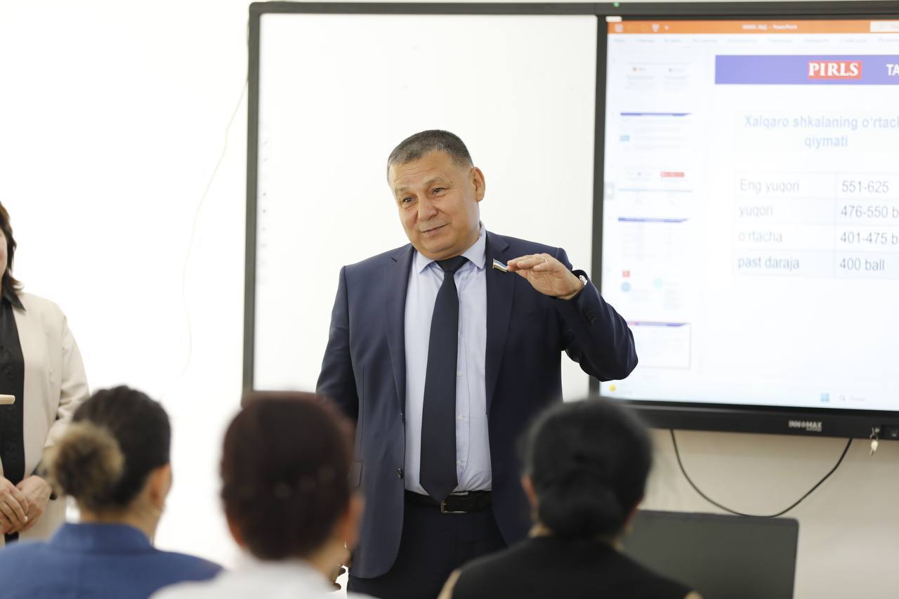 Oliy Majlis Senatining qo‘mitasi raisi Baxrom Abdullayev boshchiligidagi ishchi guruh institutda bo‘ldi.